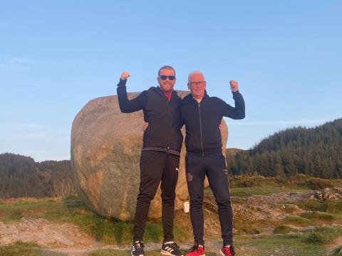 Stem cell transplant recipient Ciaran